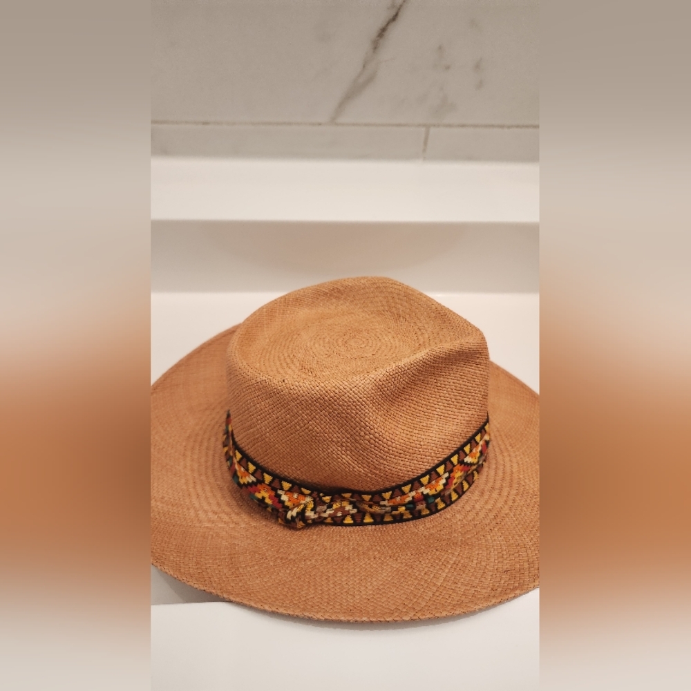 Rene Mantilla New York Straw Hat Size M - Picture 3 of 8
